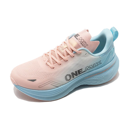 ONEMIX Nové běžecké boty s polstrováním pro ženy a muže, lehké, módní outdoorové tenisky, sportovní obuv na silnici, trénink, jogging, fitness