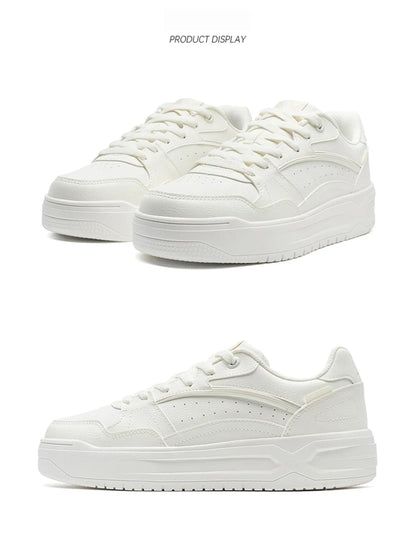 Xtep Skateboarding-Schuhe 2025 Sommer Leichte Sportschuhe mit dicker Sohle Low-Top-Sneaker im modischen Street-Style 875319310016