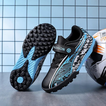Chaussures de football pour hommes, légères, antidérapantes, crampons de football TF, chaussures de sport pour garçons, chaussures de terrain synthétique, chaussures de futsal pour l'extérieur, chaussures de sport.