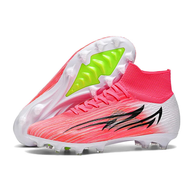Nouvelles chaussures de football pour hommes, chaussures d'entraînement professionnelles, baskets de match, chaussures de football ultralégères, chaussures de sport pour l'extérieur, antidérapantes, unisexes