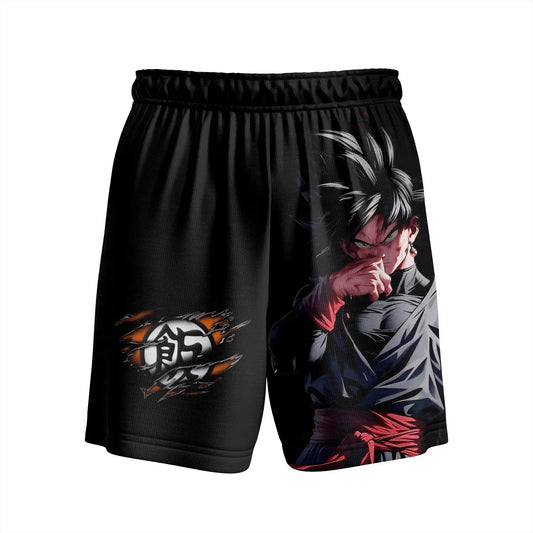 2026 Summer Dragon Ball Super Goku Black Anime Shorts Unisex Oversized 3D Print Casual Streetwear Shorts  for Adults & Kids