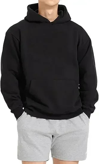Conjunto de sweatshirt com capuz preta Dragon Ball Z Frieza Forma Dourada, estampado nas costas com efeito de energia roxa, sweatshirt de algodão com design de logótipo M