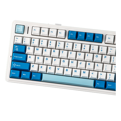 Teclado Mecânico EPOMAKER x AULA F75 Ultra VIA Programável 75% ANSI US QWERTY com Gasket, com Fios/Bluetooth/2.4Ghz Sem Fios