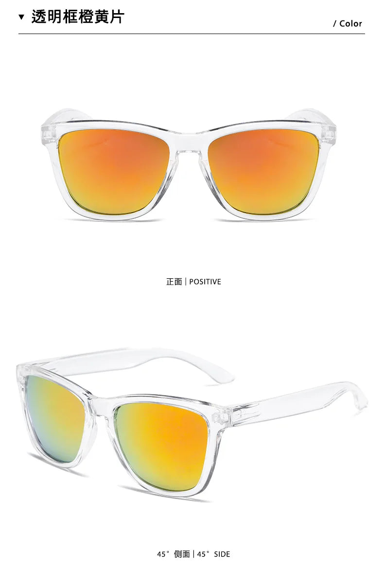 KLASSNUM 2026 Sunglasses Man Anti-uv Sun Glasses Coating Lens Driving Fishing UV 400 Protection Outdoor Sports Shades New In