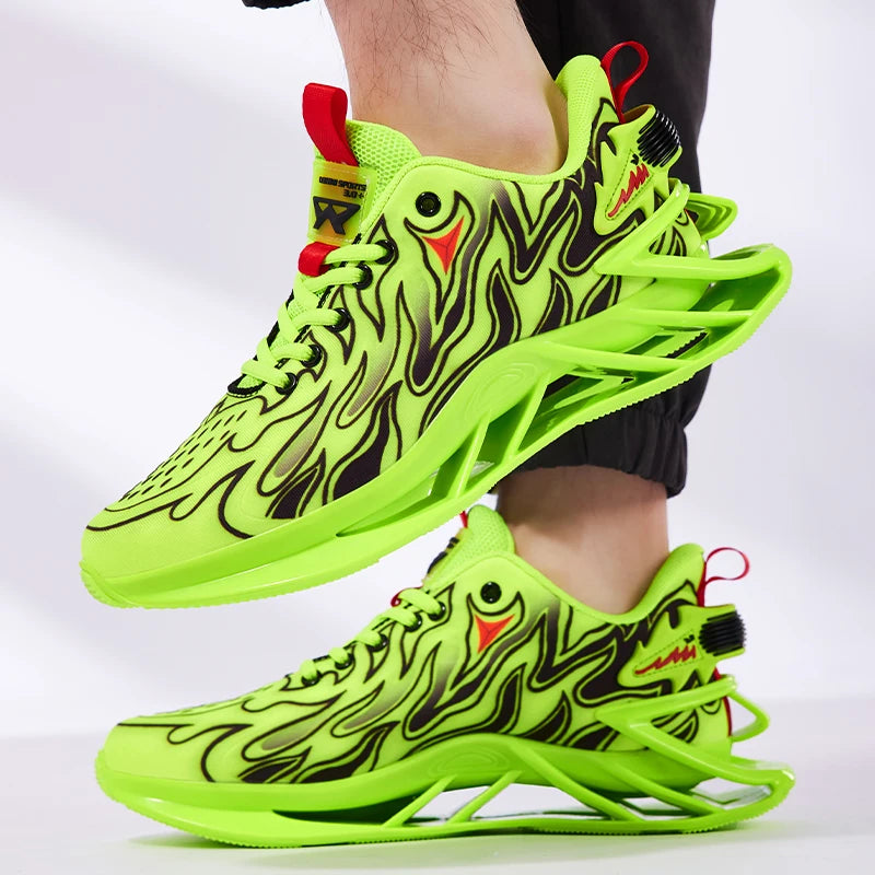 Men's Sneakers Luxury Tennis Casual Trainer Race Breathable Fashion Loafers Running Shoes for Men