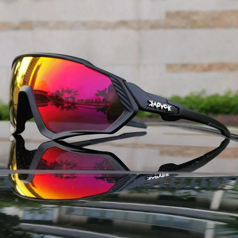 Kapvoe Men Brand Fishing Mountainee Cycling Sunglasses Women Road Bike Goggles Bicycle Glasses Cycling Eyewear Oculos Ciclismo