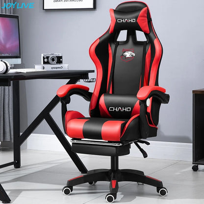 Chaise de jeu en cuir de haute qualité Joylive WCG, chaise de course pour café, bureau et salle de jeux