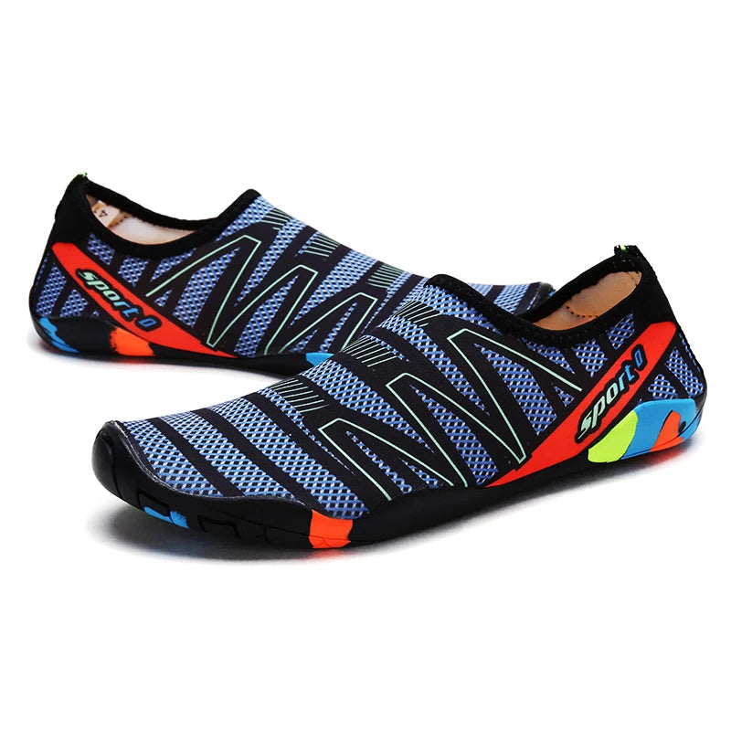 Aqua Shoes Quick Dry Beach Water Shoes Unisex Swim Aqua Slippers Barefoot Surfing Upstream Sneakers Light Summer Outdoor Socks