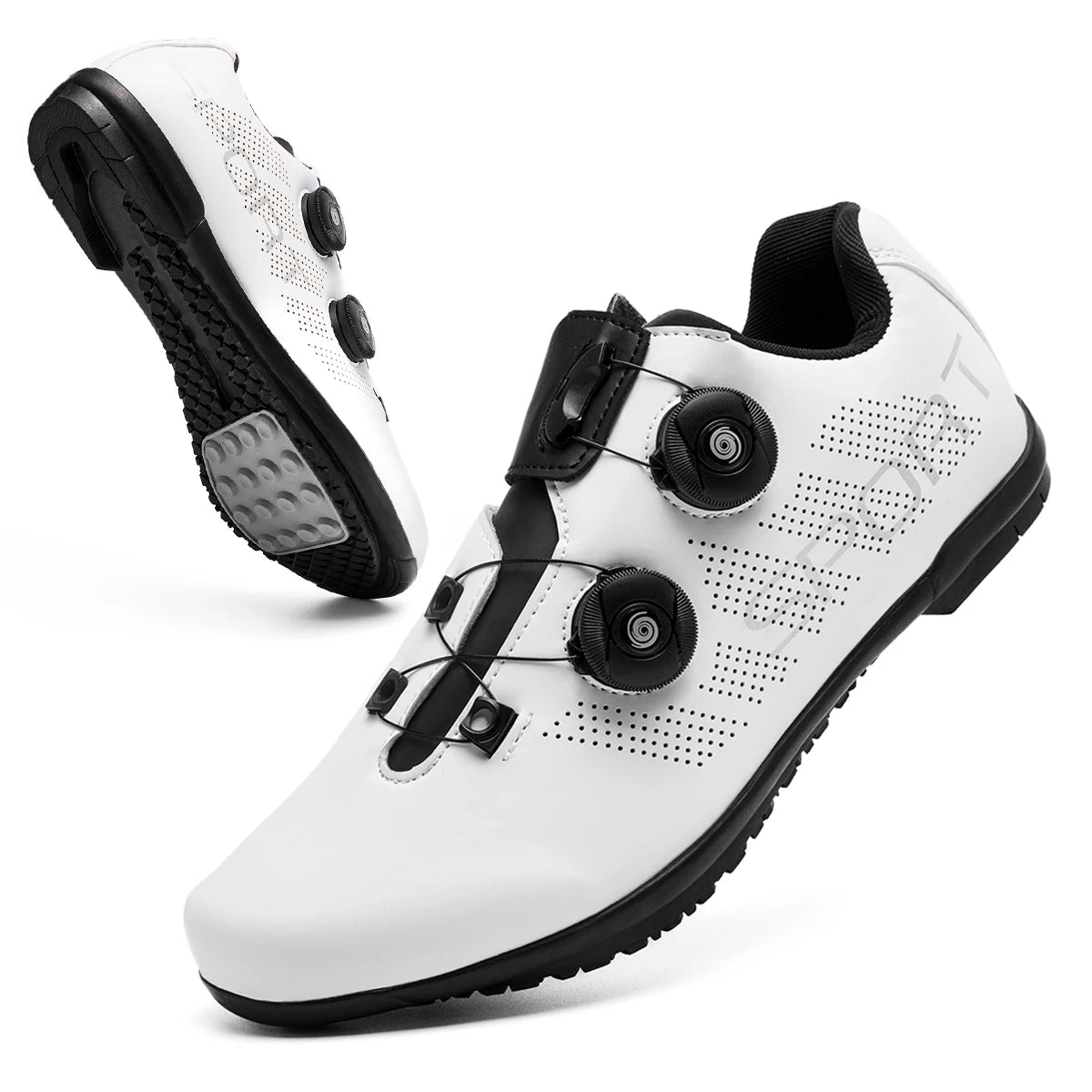 New outdoor rubber-soled cycling shoes breathable and comfortable professional sports rubber cycling shoes