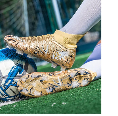 New Men's Professional Soccer Shoes Non-slip Football Boots Unisex Breathable Futsal Sports New Cleats Drop Shipping Ultralight