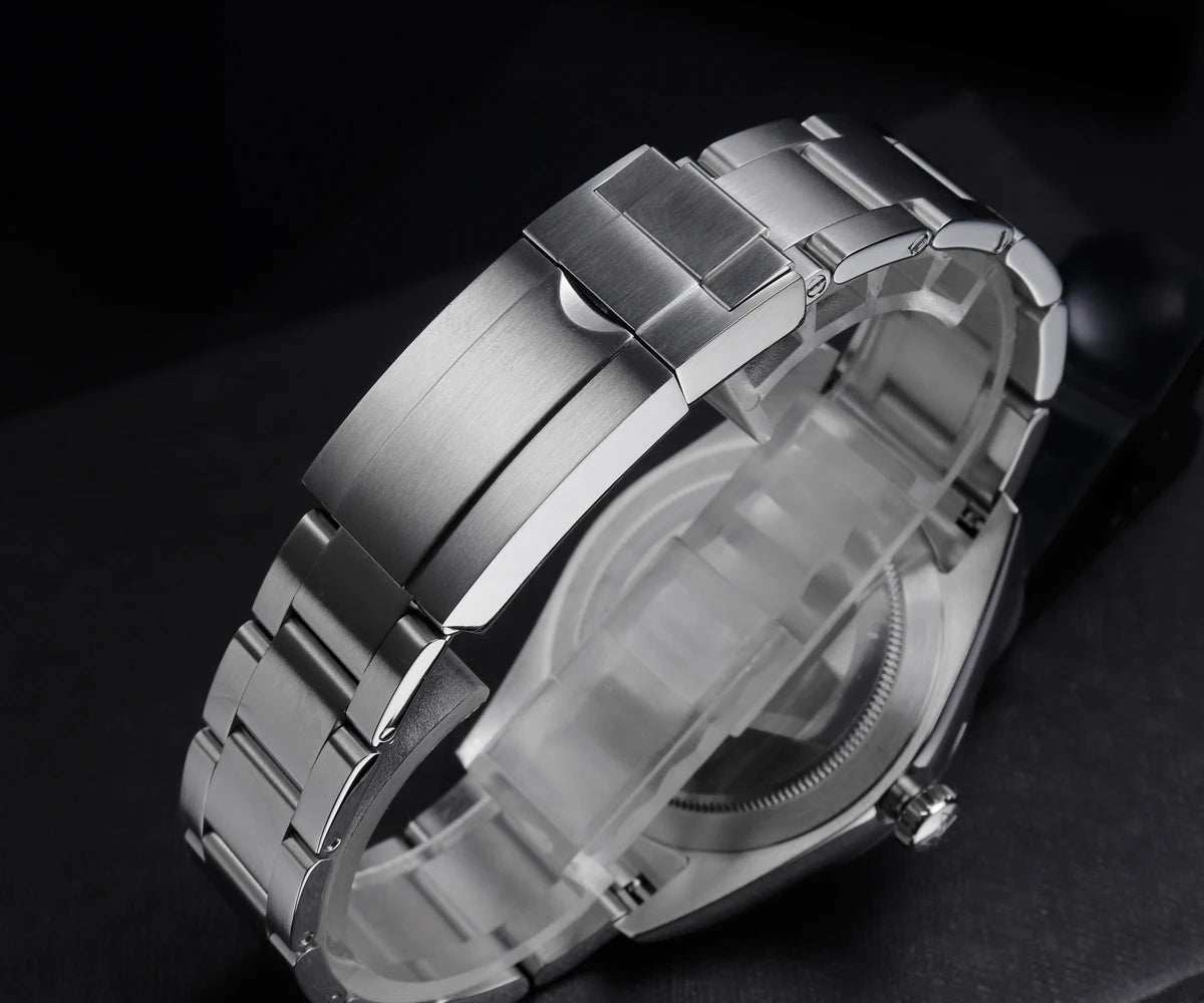 Cronos EX Diver Mechanical Men Watch 39mm Automatic PT5000 Sapphire Glass Bushed Bracelet Glide Clasp 10ATM L6031