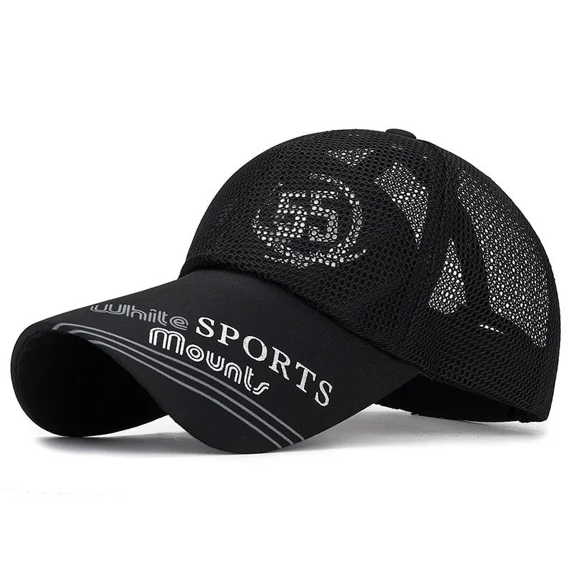 Fashion Accessories Print Pattern Breathable Brim Baseball Cap Unisex Outdoor Travel Casual Sport Adjustable Snapback Hat