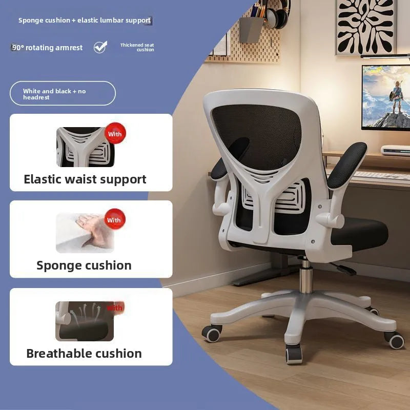 Ergonomic Gaming Chair for Dorm Office Long Hours Comfortable Computer Desk Chair