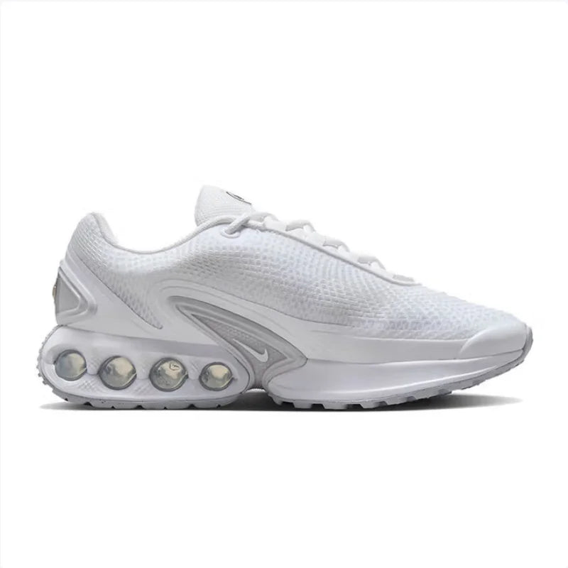 Nike Visualized Rear-Cushion Air Cushioning Support Wear-Resistant Fitness Training Women's Running Shoes New Unique Texture Commuter Sports Running Shoes Air Max Dn Solid Color Versatile Casual Sports Shoes Niche Design Non-