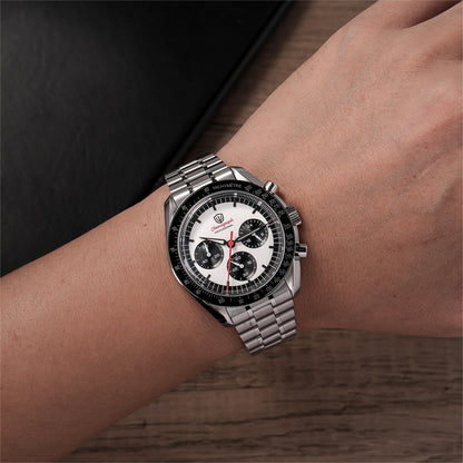 Watchdives New Wd1863 Quarz-Herrenuhr VK63 Chronograph Bubble-Saphirglas Wasserdicht 39Mm Stahl Top-Marke Luxus-Business-Uhr