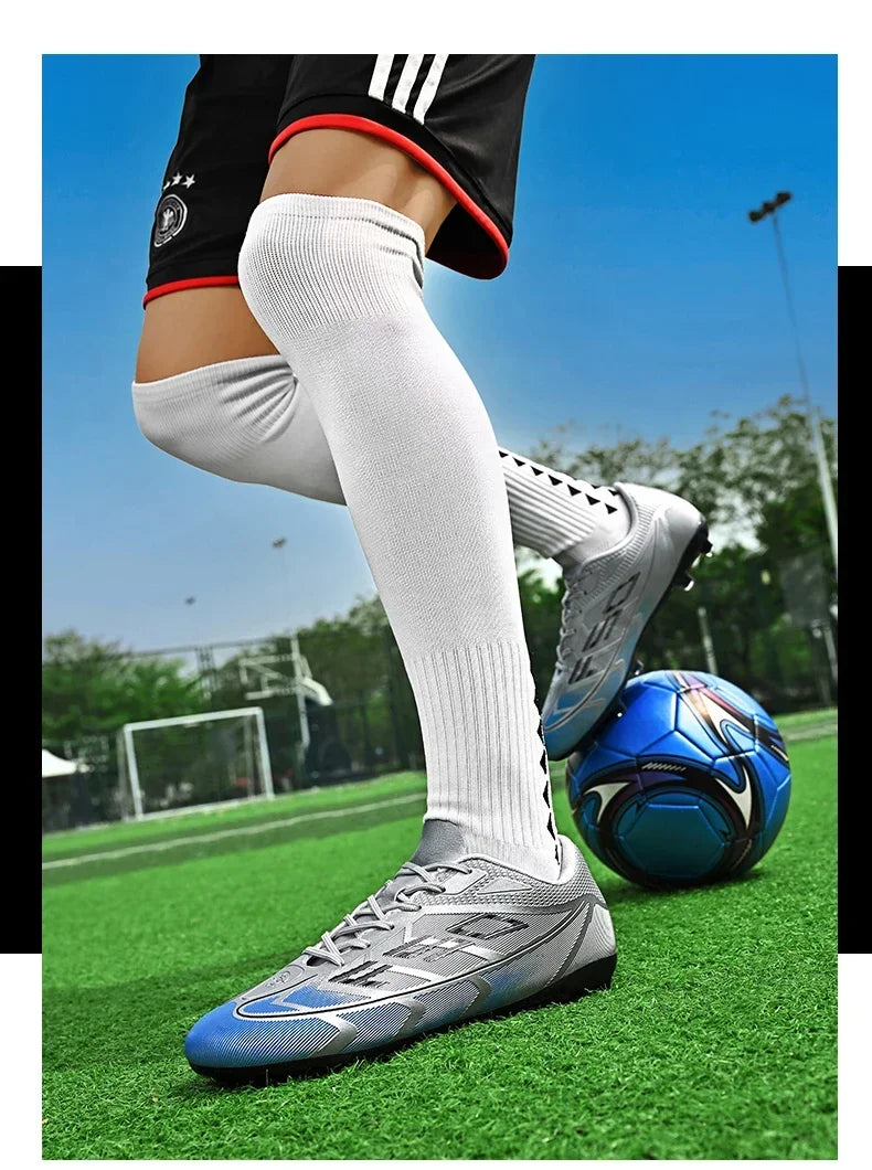 Chaussures de football TF pour hommes, résistantes, décontractées, professionnelles, ultralégères, de qualité supérieure, pour l'entraînement au football