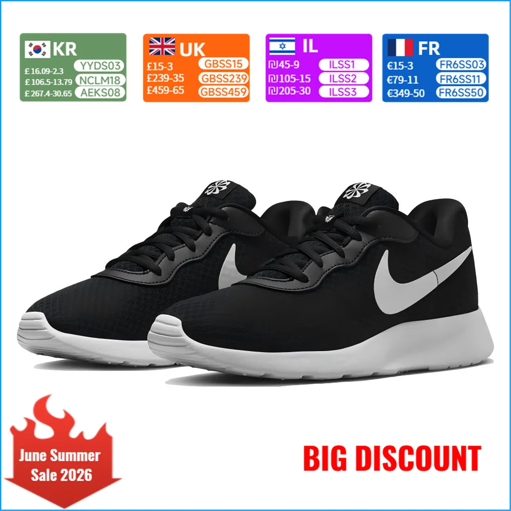 Nike TANJUN FLYEASE Damen-Freizeitschuhe mit rutschfester Sohle und langlebiger Dämpfung, Sportschuhe DV7786-001