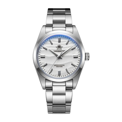 ADDIESDIVE HOT AD2030 36mm Men's Watch No Logo Sports Bubble Mirror Pot Cover Glass 10Bar Quartz Wristwatches
