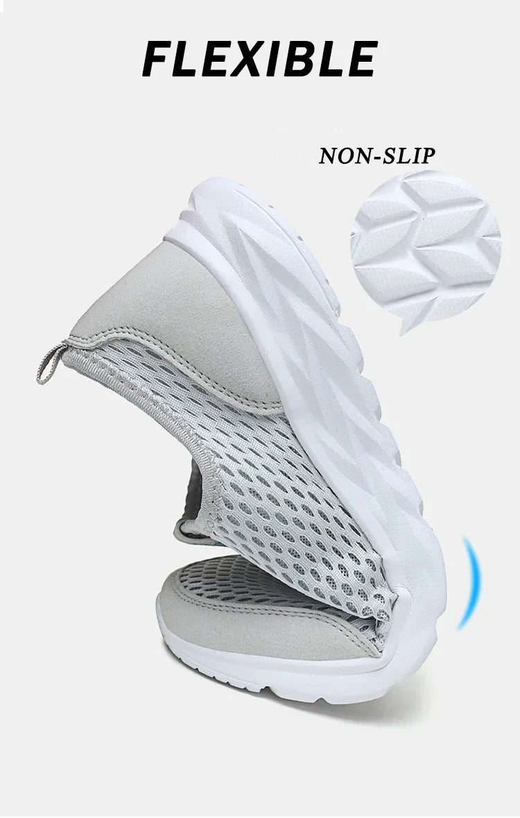 2025 New Shoes Men Loafers Light Walking Breathable Summer Comfortable Casual Shoes Men Sneakers Zapatillas Hombre Plus