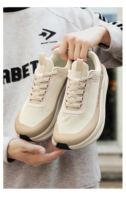 Men Running Shoes Marathon Specialty Sports Breathable Lightweight Women's Comfortable Non-slip Leisure Sneakers Plus Size 38-46