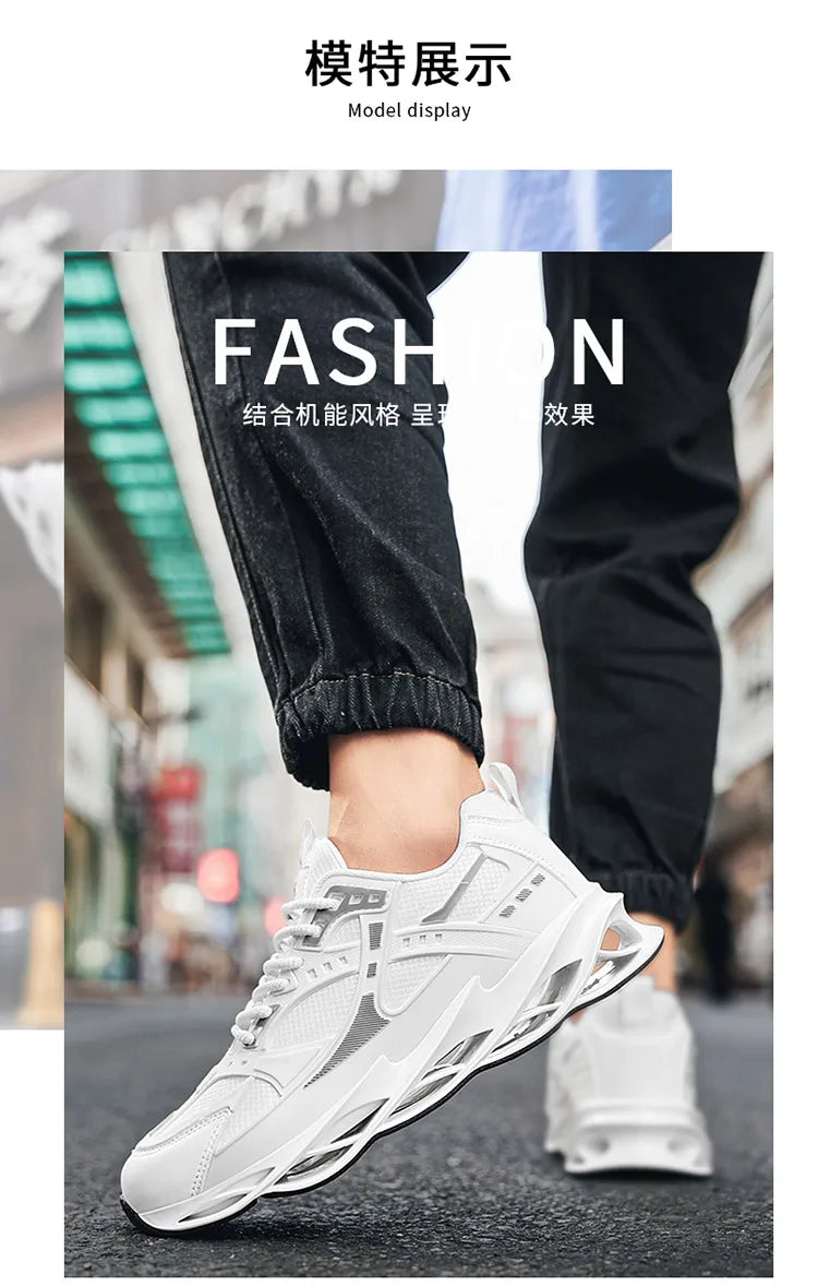 Ténis casuais para homem, ténis de luxo, ténis de corrida respiráveis, mocassins de moda para homem. Sapatos
