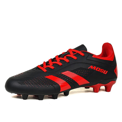 Neue Fußballschuhe für Herren und Damen, Hallen- und Outdoor-Sportschuhe mit langen Stollen und Multinocken für das Fußballtraining auf Matten