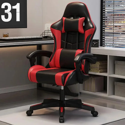 Sedia gaming ergonomica per home office, lunghe sessioni e streamer, regolabile, reclinabile, leggera e resistente