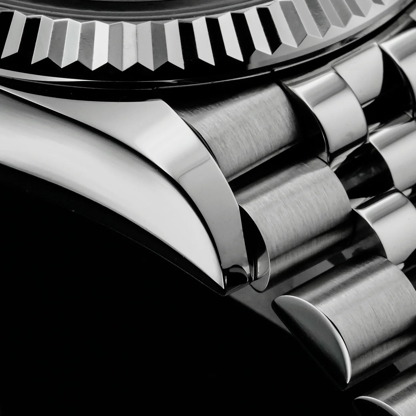 Eniton 36mm Men's Mechanical Watch Stainless Steel Peacock Stone Tiger Eye Dial NH35 Movement