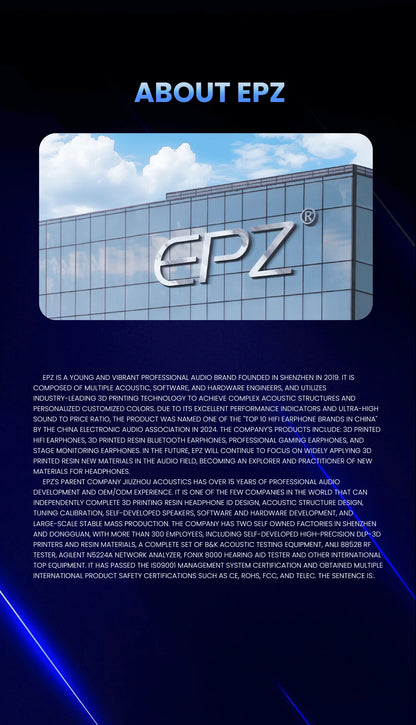 EPZ G10 kabelgebundene HiFi-Gaming-Ohrhörer – Type-C & 3.5mm In-Ear-Monitor-Kopfhörer mit DAC, Geräuschisolierung, abnehmbarem Kabel & Mikrofon