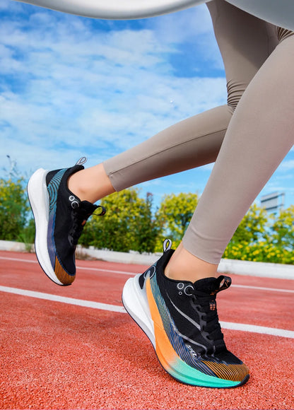 2025 Men's and Women's Professional Carbon Plate Marathon Running Shoes Shock Absorption Ultra-light Stable Support Sports Shoes