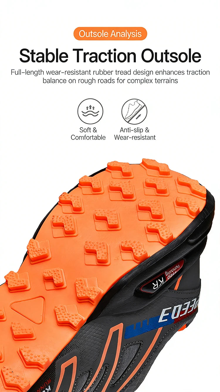 Sapatilhas de Caminhada de Alta Qualidade para Homem, Ténis Outdoor, Sapatos de Escalada, Sapatilhas de Trekking para Mulher, Sapatilhas Táticas Antiderrapantes