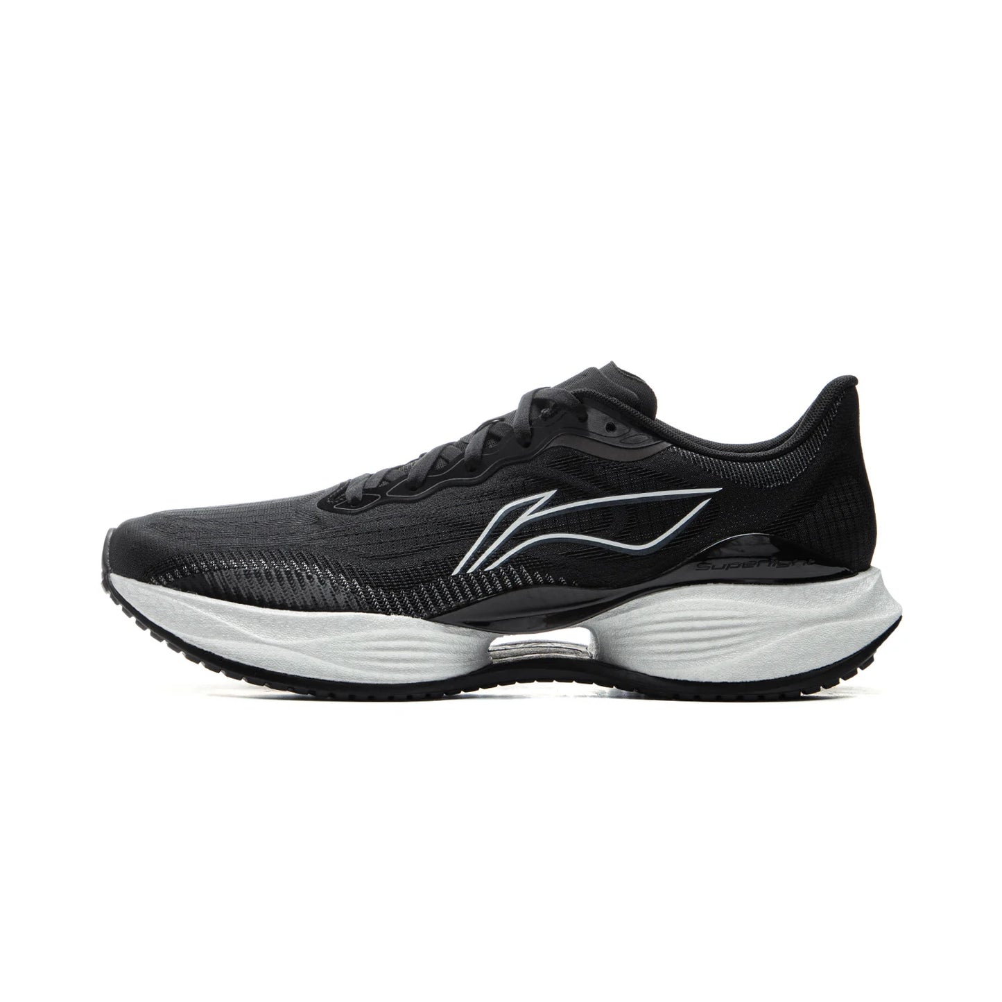 Li-Ning Men's SUPER LIGHT 22 Light Running Shoes BOOM FIBER Cushion TEMPO BOUNCE Li-Ning Breathable Anti-Slip Sneakers ARBV001