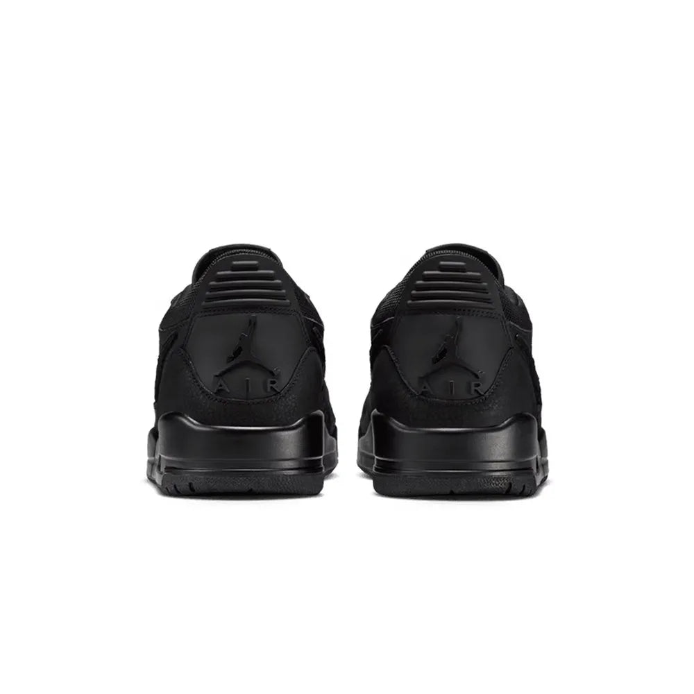 Nike Legacy 312 Black Knight Comfortable Anti-Slip Durable Low-Top Retro Basketball Shoes Men's Black IQ9784-001