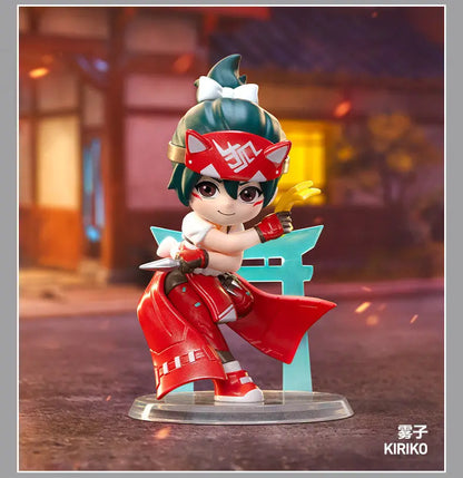 POP MART Original Overwatch Play Of The Game Series Blind Box PVC-Sammelfiguren, Schreibtischdekoration, Mädchen-Spielzeugmodell für Fans