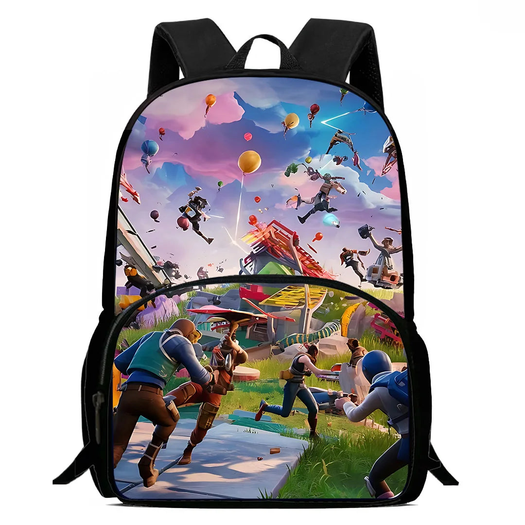 Game Shooting Fortnite Kids Backpacks Boy Girls Student Birthday Gift Child School Bags Large Capacity Camping Durable Rucksack