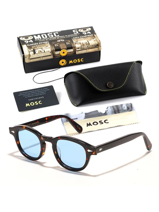 Lemtosh Sunglasses Man Johnny Depp Polarized Sun Glasses Woman Luxury Brand Vintage Acetate Frame Driver's Shade