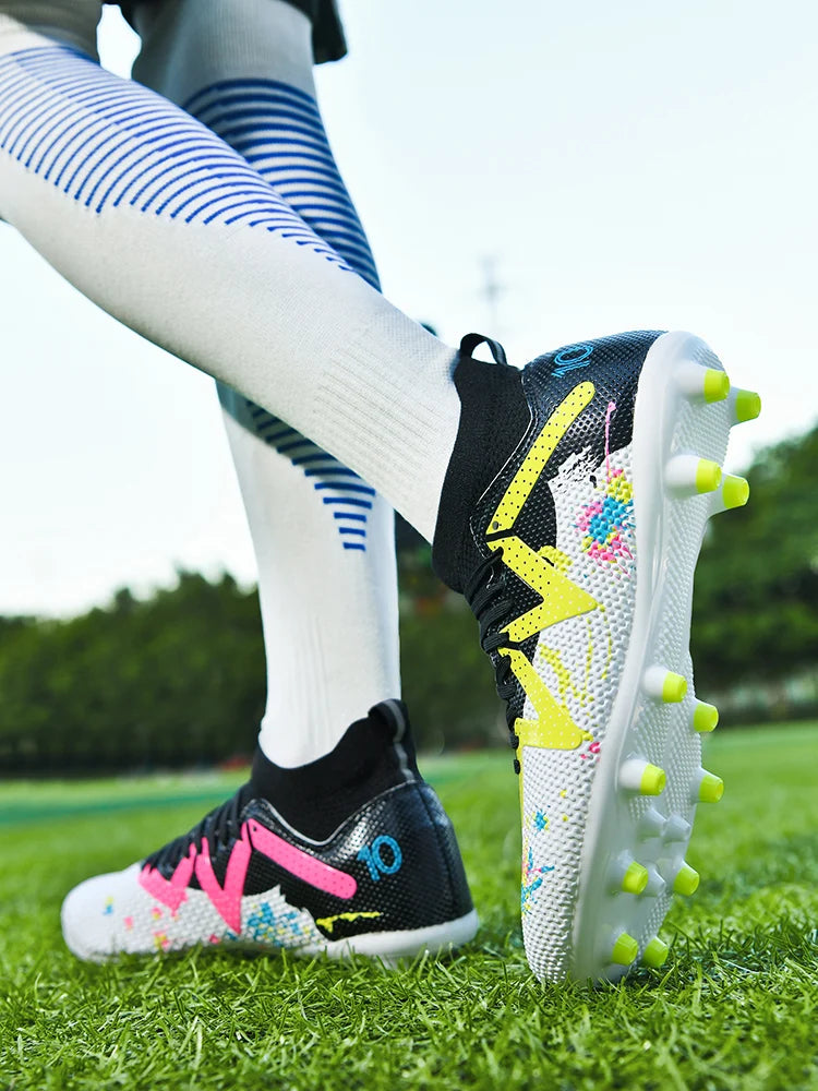 Neue Herren-Fußballschuhe, Society-Stollen, professionelle Hallen-Fußballschuhe, schnelle Fußballplatz-Stiefel, Sneaker für Jungen, Original-Trainingsschuhe