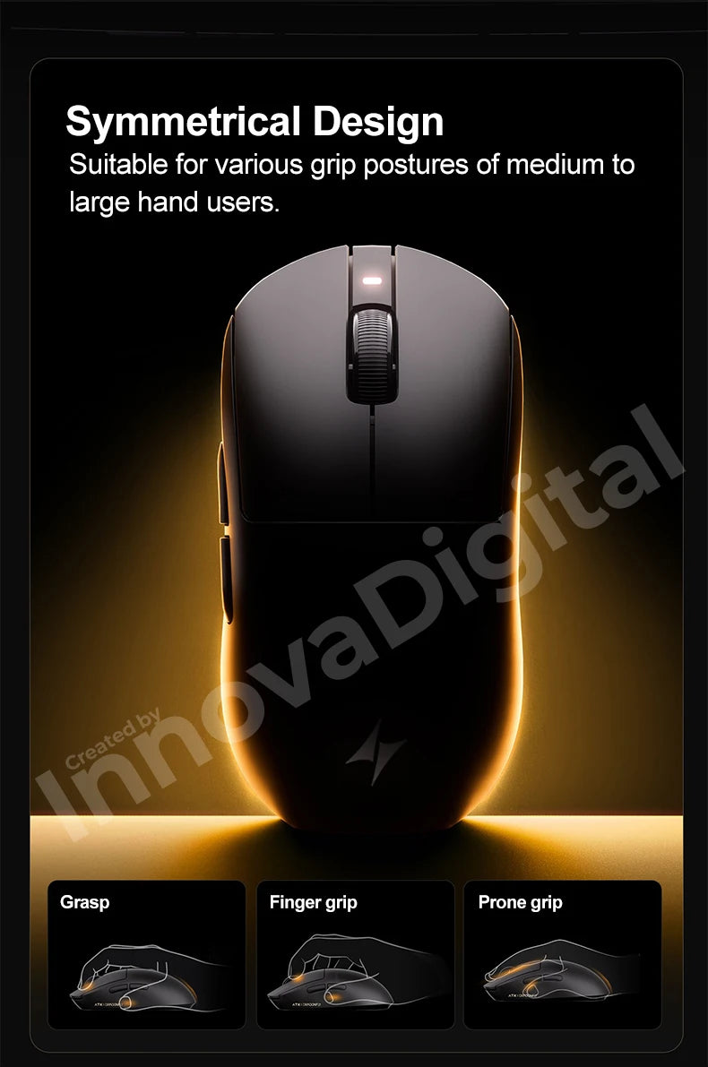 ATK Dragonfly A9 Ultimate kabellose Gaming-Maus A9 Air PAW3950 ultraleichte ergonomische E-Sports-Gamer-FPS-Maus CSGO A9 Ultra