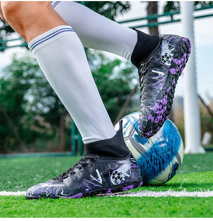 New Men's Professional Soccer Shoes Non-slip Football Boots Unisex Breathable Futsal Sports New Cleats Drop Shipping Ultralight