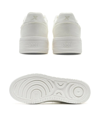 Xtep Skateboarding-Schuhe 2025 Sommer Leichte Sportschuhe mit dicker Sohle Low-Top-Sneaker im modischen Street-Style 875319310016