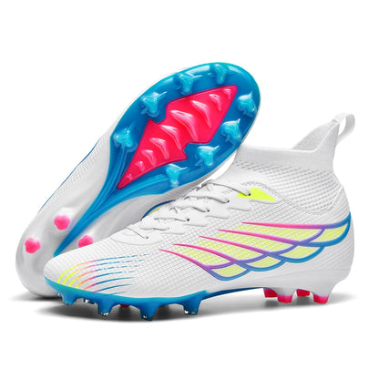 2026 Superfly FG Football Boots Outdoor Soccer Cleat Black Shoes Soft Sport Professional Shoes Breathable Comfortable Boots Plus