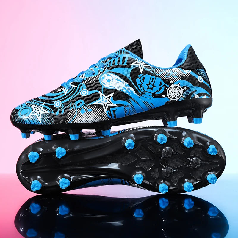 TF/FG chaussures de Football crampons de terrain de Football professionnel pour enfants haute qualité anti-dérapant baskets d'entraînement en plein air chaussures nouveau