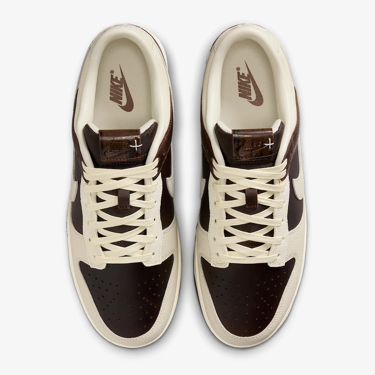 Nike Authentic Dunk Low Herren-Sneaker aus strapazierfähigem klassischem Leder, atmungsaktiv, IH7333-200