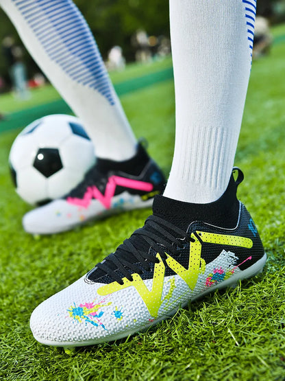 Neue Herren-Fußballschuhe, Society-Stollen, professionelle Hallen-Fußballschuhe, schnelle Fußballplatz-Stiefel, Sneaker für Jungen, Original-Trainingsschuhe