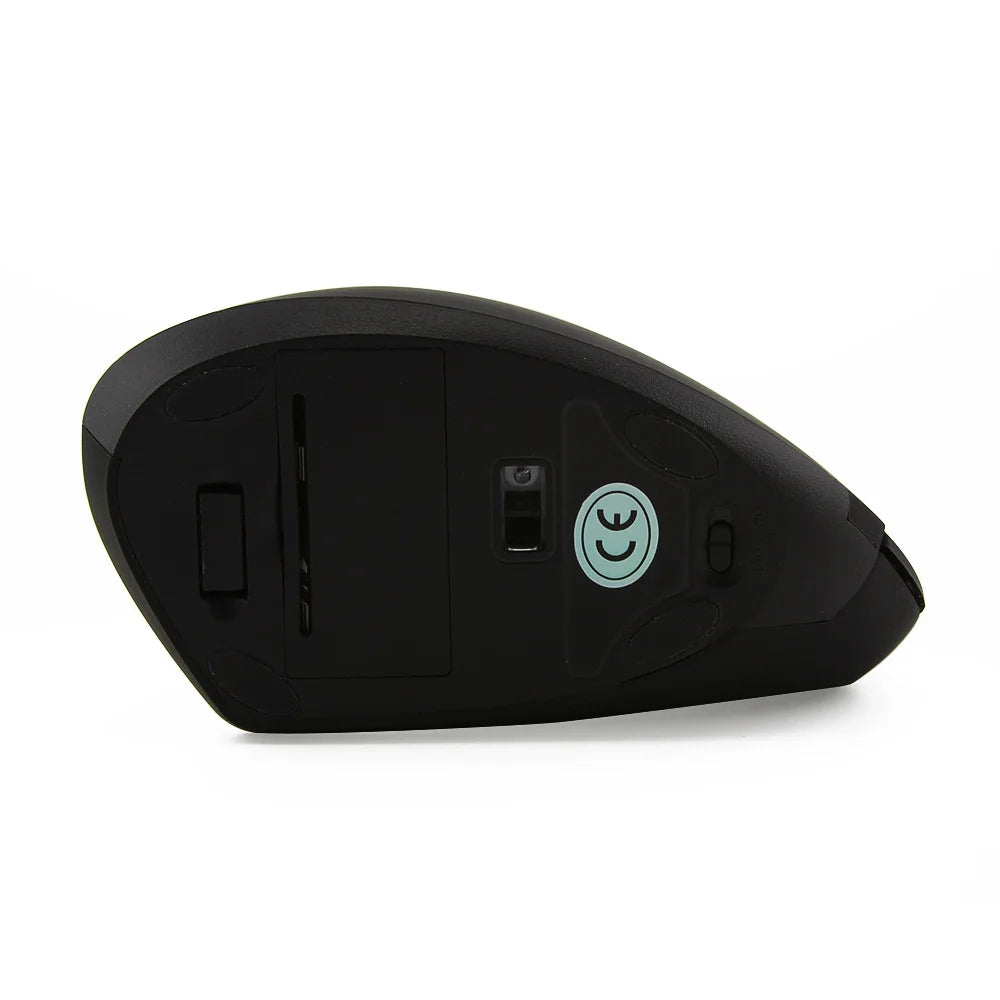 Nuovo mouse verticale wireless 2.4GHz con DPI regolabile, ottico ed ergonomico per il polso, con retroilluminazione gaming, per laptop, tablet, Mac e iPad