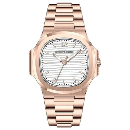 2026 New Specht & Söhne Luxury 40MM Quartz Watch For Men Super Slim Steel Sapphire Crystal 50M Waterproof 5711 Classic Watch