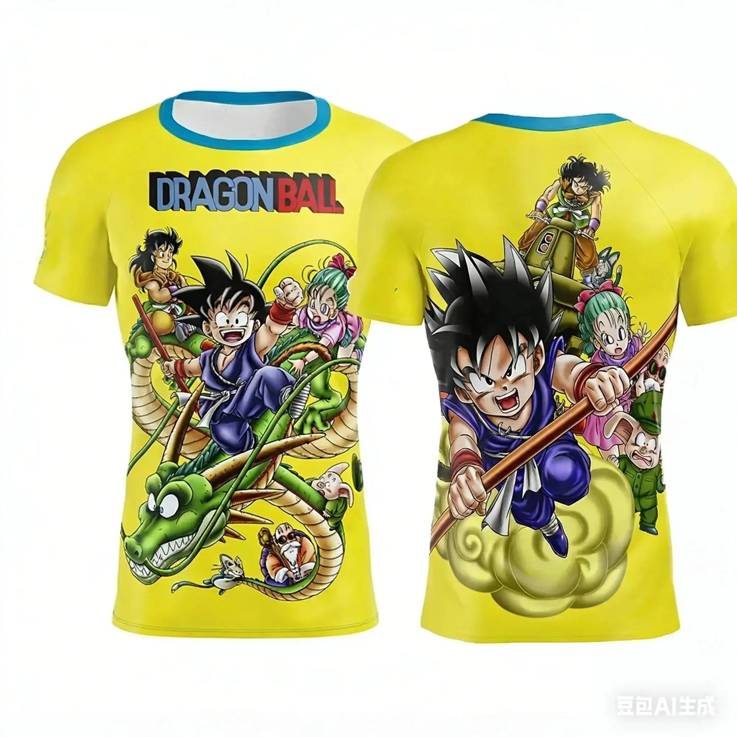 Summer 2026 Dragon Ball 3D T-shirt Oversized Majin Vegeta Blue Lightning Print Breathable Gym Streetwear Unisex Men Women Kids