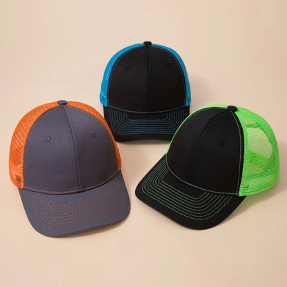 Casual Bull Head Print Summer Baseball Cap Breathable Hip Hop Sports Visor Mesh Adjustable Sun Hats Men Women