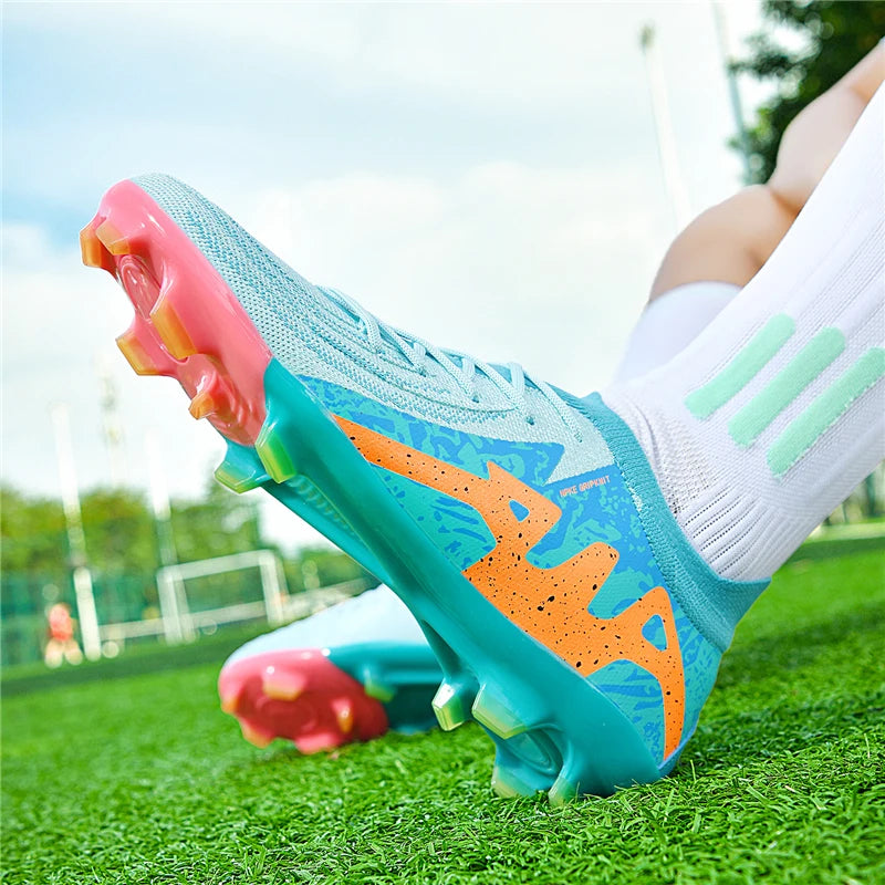 Nuove scarpe da calcio professionali da uomo, scarpini da calcio per adulti, ultraleggeri, per allenamento e gioco outdoor