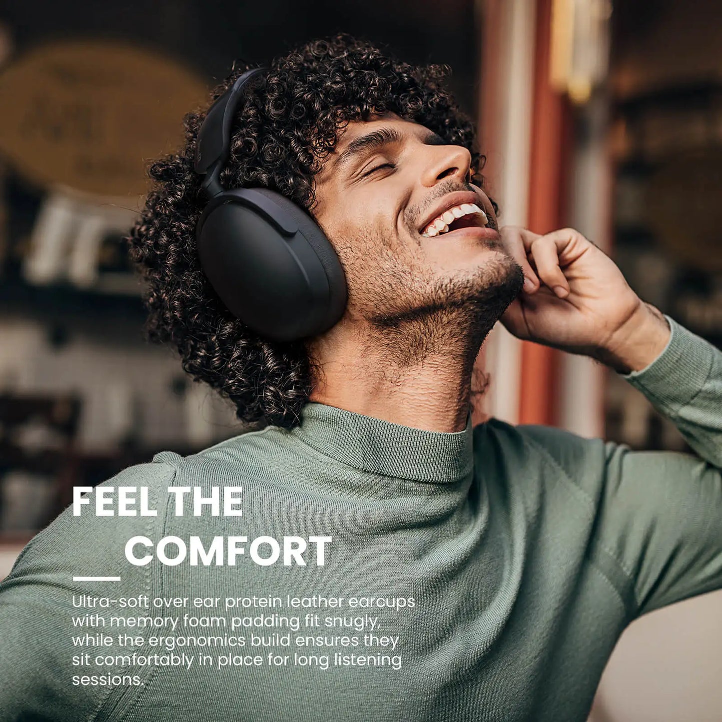 Oneodio SuperEQ A200 kabellose Bluetooth 5.4 ANC-Kopfhörer – Over-Ear-Noise-Cancelling-Headset mit ENC-Mikrofon, Hi-Res Audio & App-Steuerung